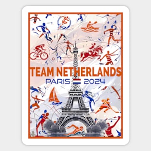 Team Netherlands - 2024 Sticker